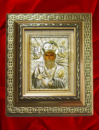 Sfantul Nicolae, icoana cu rama